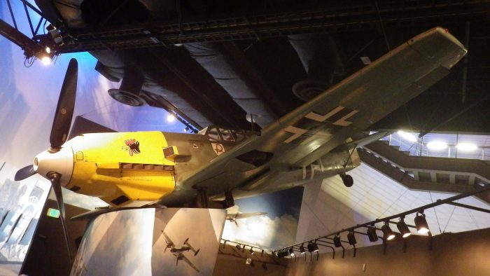 The Bf 109E. Image by Goshimini CC BY-SA 4.0