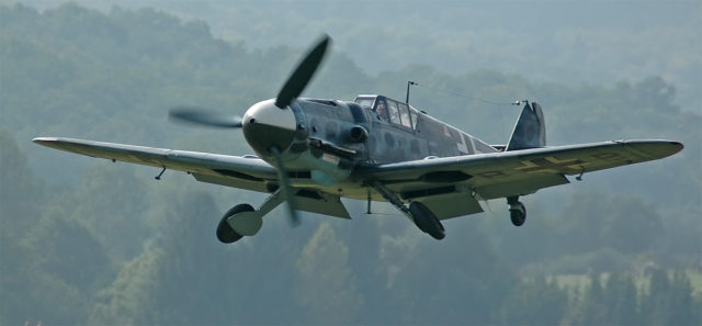 A rebuilt Messerschmitt Bf 109 G-2. By Kogo – CC BY-SA 2.0