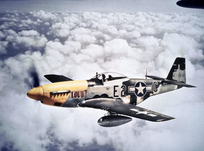 The P-51D with the much better Merlin engine.