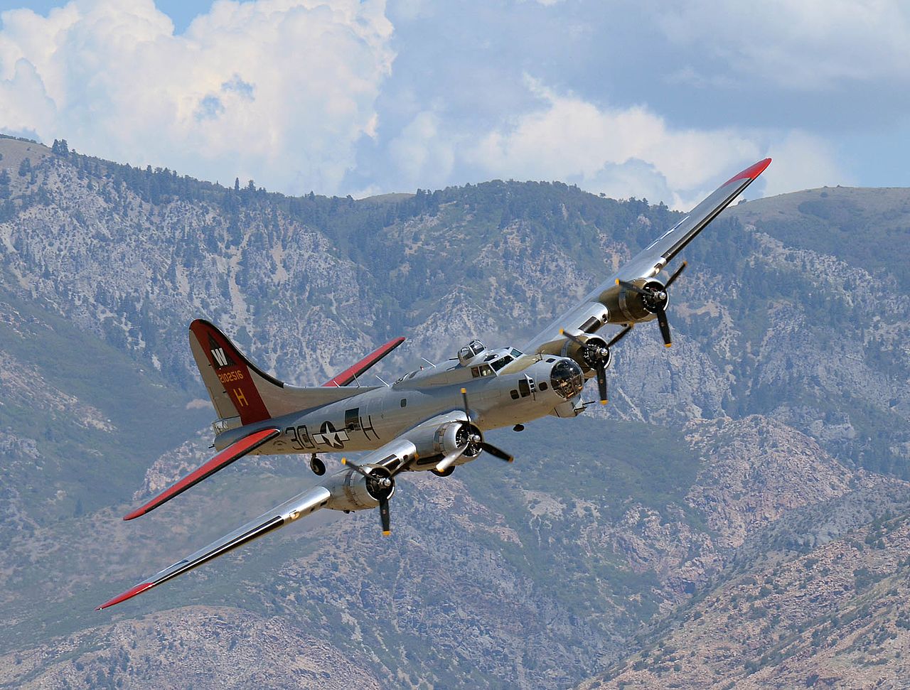 Aluminum Overcast B-17 Bomber Making a Public Appearance - I Love WWII ...

