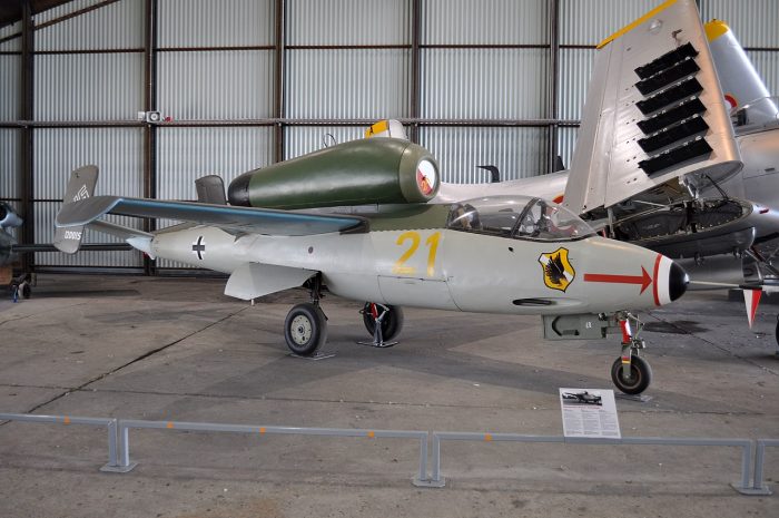 The He 162 Salamander. Image by ERIC SALARD CC BY-SA 2.0.