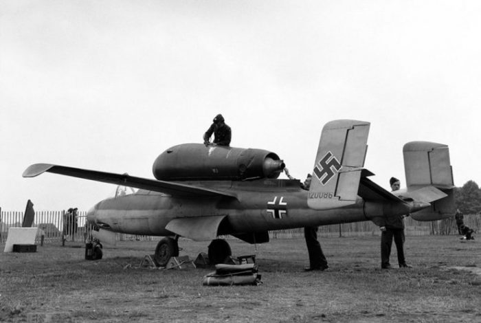 The He 162 was a potentially dangerous aircraft if flown incorrectly.