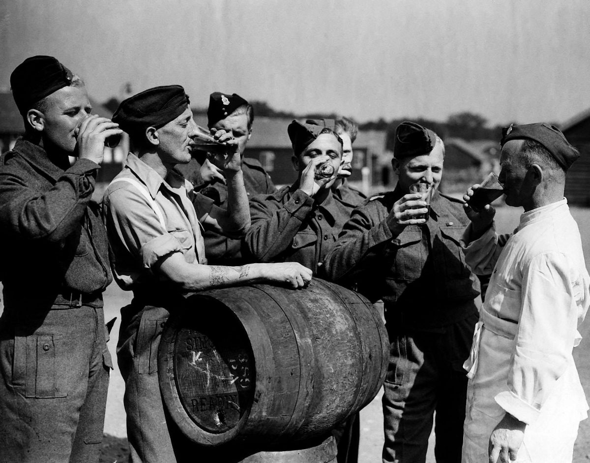 The BeerBarrel Bombers Keg Carrying Spitfires Brought Beer to The